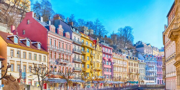 Romantický pobyt v Karlových Varech: krásný výhled, wellness a jídlo