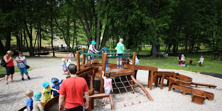 Letní rodinná dovolená: polopenze, animační program i vstup do Farmaparku Soběhrdy