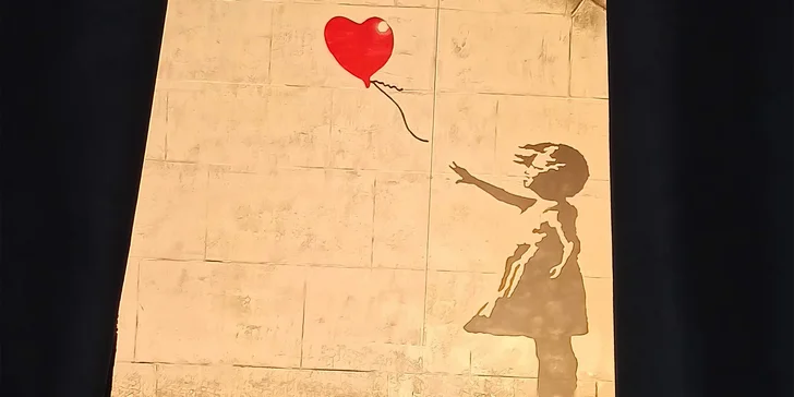 Vstupné na výstavu The World of Banksy pro děti i dospělé: více než 100 děl