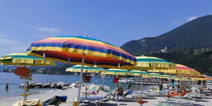 Dovolená pro pár i rodinu na břehu Lago di Garda: snídaně, wellness i kola