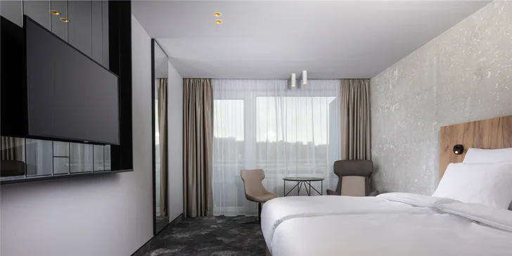 Pobyt ve zrekonstruovaném 4* hotelu sítě OREA u brněnského výstaviště se snídaní