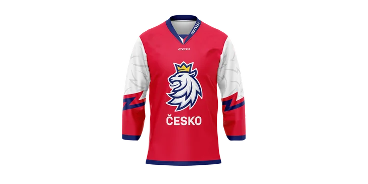Výbava na MS v hokeji: dres, šála, triko i přívěsek české reprezentace