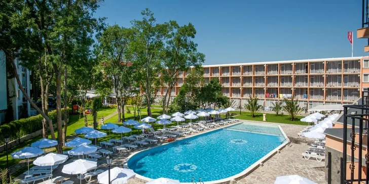 Pod bulharským sluncem: all inclusive pobyt v hotelu kousek od pláže