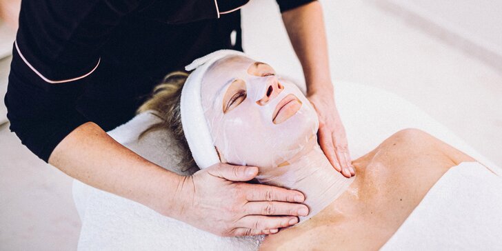 Kosmetický rituál: diagnostika pleti, hloubkové čištění ultrazvukovou špachtlí, masáž ze 42 tahů i maska, 60-90 min.