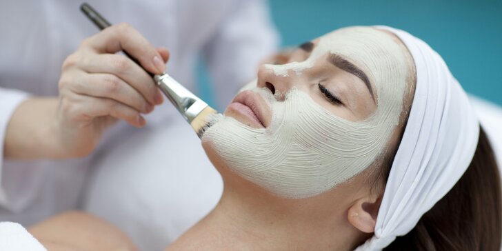 Kosmetické ošetření Unstress De Luxe s liftingovou masáží