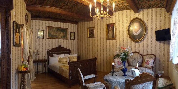 Ubytování se snídaní v romantických pokojích v centru Frýdlantu