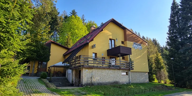 Aktivní relax v Beskydech: penzion s polopenzí i saunou, ideální místo na výlety