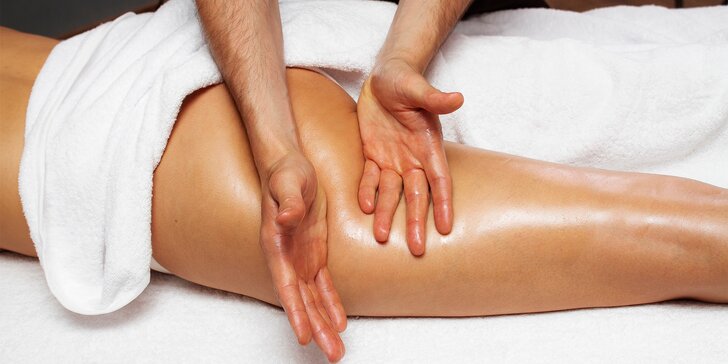 Manuální lymfatická masáž i v kombinaci s masáží proti celulitidě