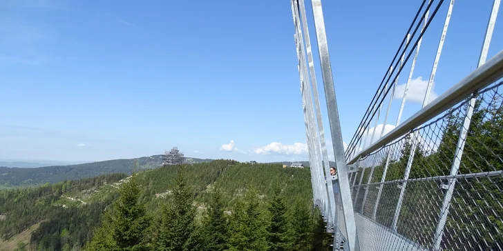 Výlet na Dolní Moravu: nejdelší visutý most na světě, Stezka v oblacích i další atrakce