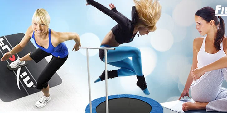 5 vstupů na pilates, power jógu, Jumping® a další