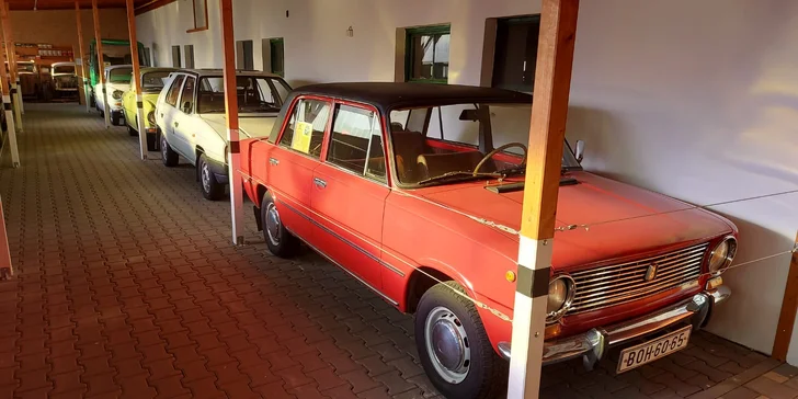 Vstupenka do největšího retro muzea v ČR: veteráni, výbava z 50.–90. let, staré hračky i zemědělství