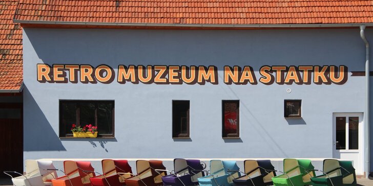 Vstupenka do největšího retro muzea v ČR: veteráni, výbava z 50.–90. let, staré hračky i zemědělství