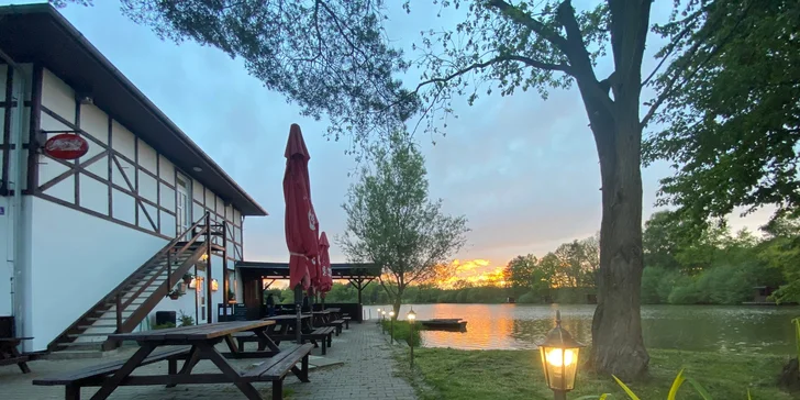 Úlovek nejen pro rybáře: nocleh v penzionu s rybí restaurací nedaleko Kutné Hory