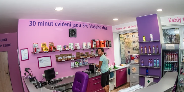 Měsíční členství do fitness centra pro ženy v Opavě vč. stravovacího plánu a analýzy těla