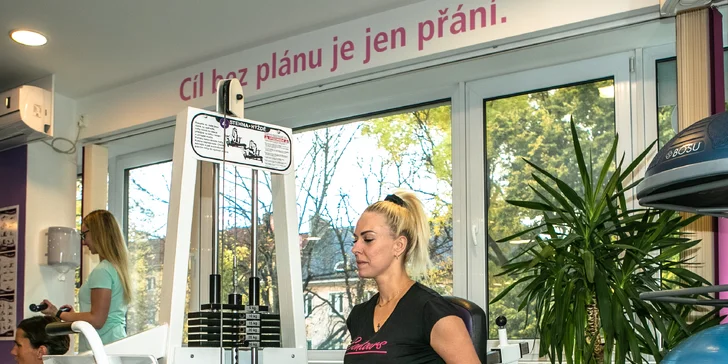 Měsíční členství do fitness centra pro ženy v Opavě vč. stravovacího plánu a analýzy těla