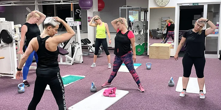 Měsíční permanentka do dámského fitness Jako proutek, stravovací plán a tělesná analýza