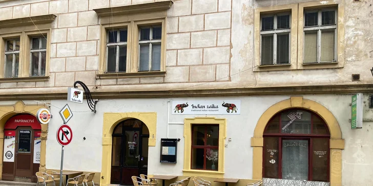 Indické menu Zaika pro dvě osoby: masový i vege hlavní chod dle výběru, předkrm i zmrzlina