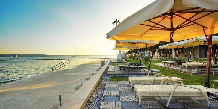Dovolená ve slovinské Portoroži: hotel s polopenzí, termální bazény, pláž a dítě do 13 let zdarma