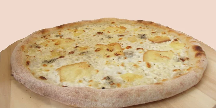 Výborná pizza s sebou: průměr 33 cm, výběr z mnoha různých druhů