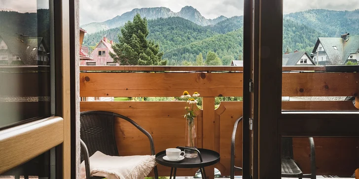 Krásná dovolená v Zakopaném: pobyt s wellness, snídaní i polopenzí