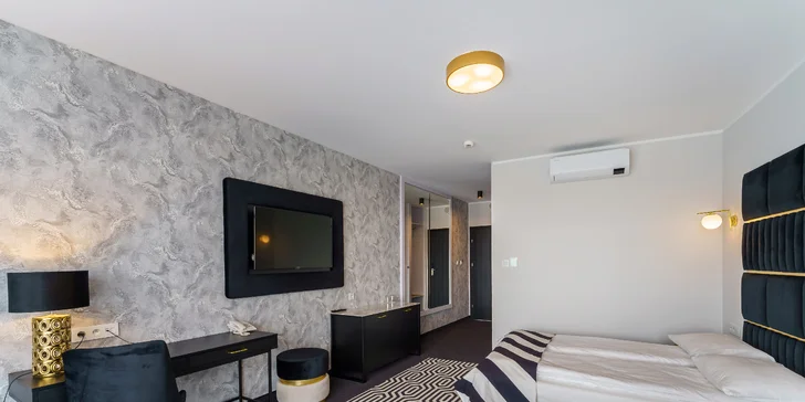 Resort v Kolobřehu u pláže: neomezený wellness, plná či polopenze, výhody za delší pobyt