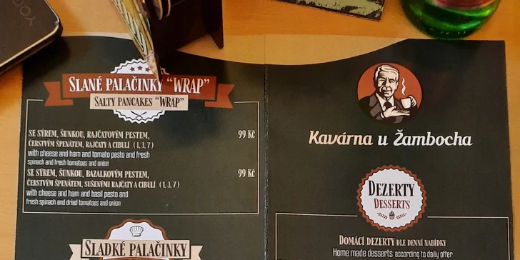Otevřený voucher do kavárny neslyšících: 100 nebo 200 Kč na vše
