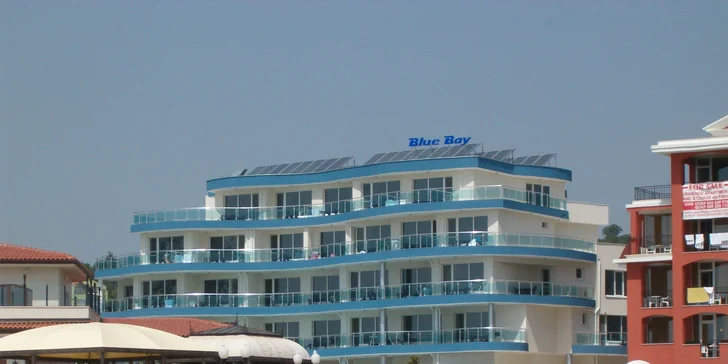 Letecky do Bulharska: 7 nocí se snídaní v hotelu Blue Bay*** přímo u pláže