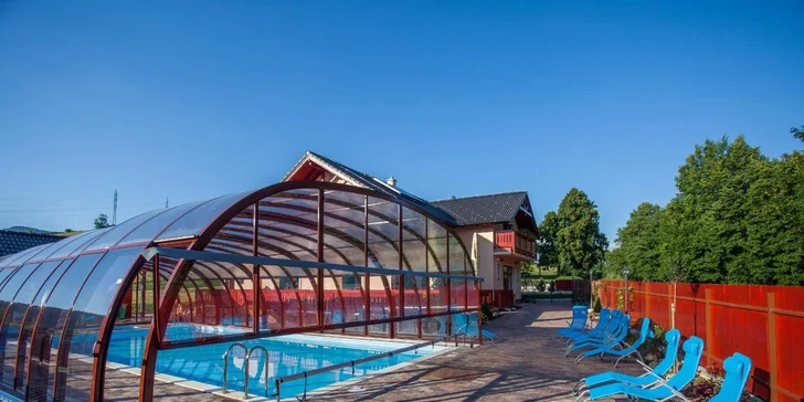 Báječná dovolená u Bešeňové: polopenze, wellness a balíček slev