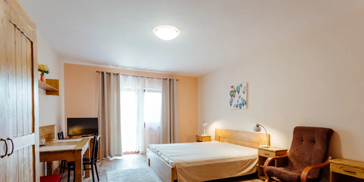 Báječná dovolená u Bešeňové: polopenze, wellness, Liptov Card i sleva do aquaparku Bešeňová