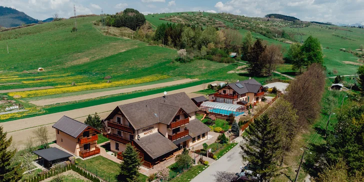 Báječná dovolená u Bešeňové: polopenze, wellness a balíček slev
