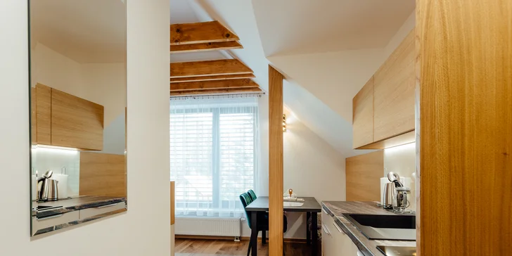 Pobyt v moderních apartmánech v Nízkých Tatrách se vstupem do wellness