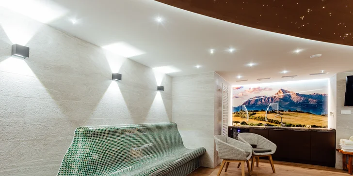 Luxusní pobyt v Nízkých Tatrách s každodenním privátním wellness, altánem i grilem