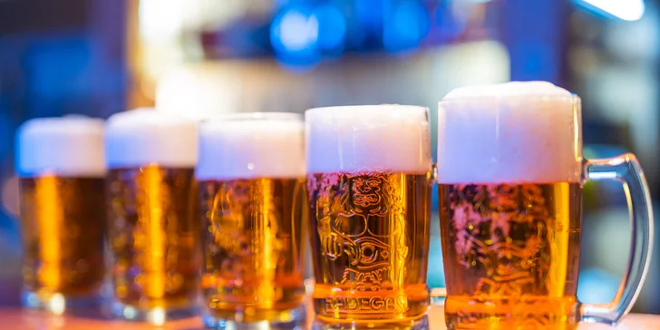 Metr piva v centru Ostravy: 10× Radegast 12° nebo Pilsner Urquell