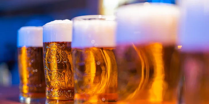 Metr piva v centru Ostravy: 10× Radegast 12° nebo Pilsner Urquell