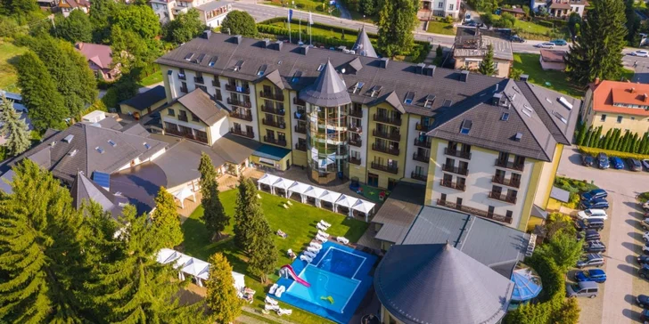 Pobyt v lázeňském městě Kudowa-Zdrój: polopenze, neomezený wellness i herny a animační programy