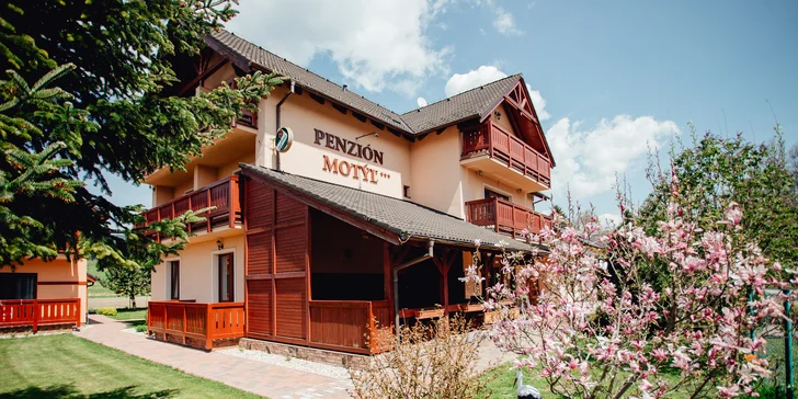 Báječná dovolená u Bešeňové: polopenze, wellness a balíček slev