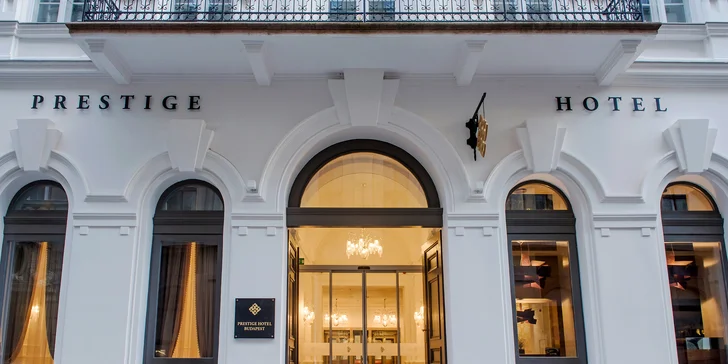 Hotel v centru Budapešti: snídaně v michelinské restauraci a neomezený vstup do wellness