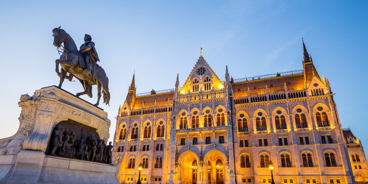 Odpočiňte si v Budapešti: 4* hotel se snídaní, termíny až do března 2024