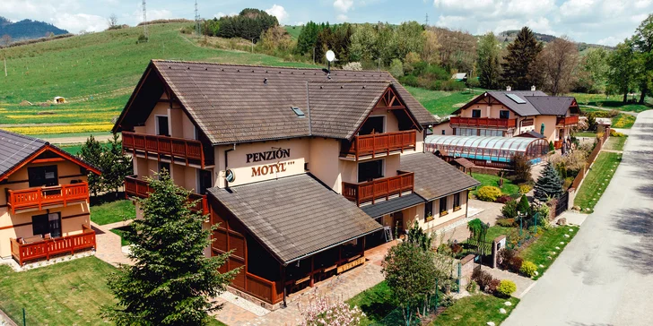 Báječná dovolená u Bešeňové: polopenze, wellness a balíček slev