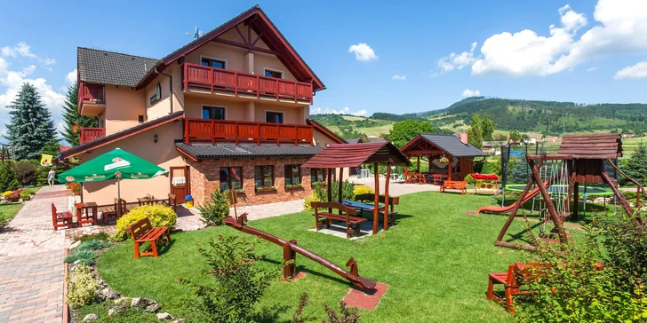 Báječná dovolená u Bešeňové: polopenze, wellness, Liptov Card i sleva do aquaparku Bešeňová