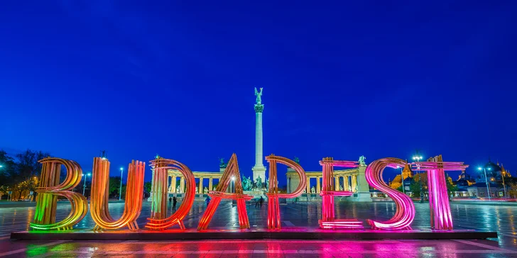 Budapešť: pobyt ve 4* hotelu Continental se snídaní a neomezeným wellness