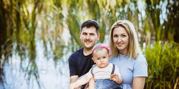 Focení v exteriéru a 8 vybraných retušovaných fotografií vč. kvalitního tisku