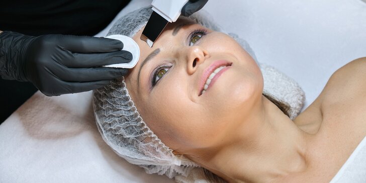 Dokonalé péče pro vaši pleť: Ošetření pleti ultrazvukovou špachtlí i s masáží obličeje
