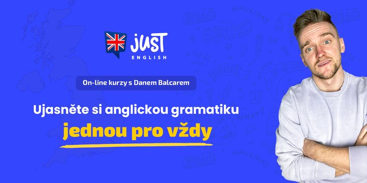 Just English: 1 či 9 virtuálních kurzů angličtiny pro začátečníky i pokročilé