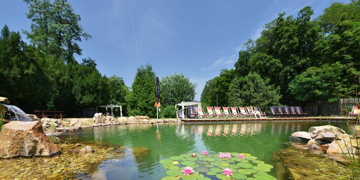 Zámecký pobyt: park s unikátním labyrintáriem, polopenze i bazén nebo biotop