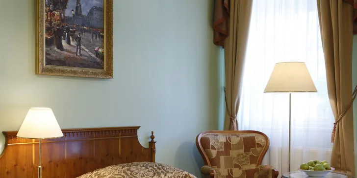 Pobyt v Karlových Varech se snídaní či polopenzí i neomezeným wellness