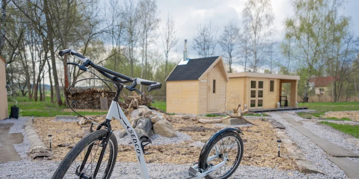 Parádní glamping V bublině: neomezený relax ve finské sauně a výhled na hvězdy