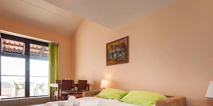 Apartmány pro 4 nebo 5 osob kousek od moře, krásná lokalita na Istrii