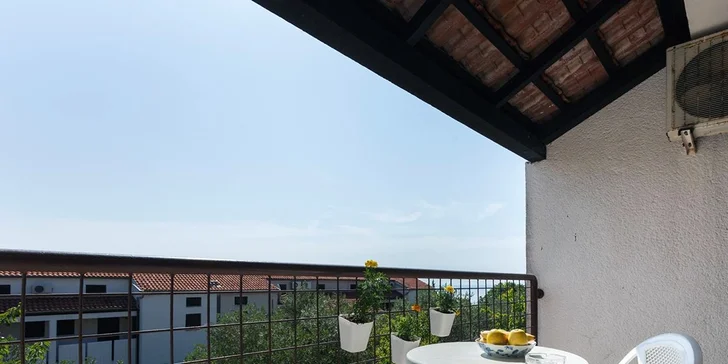 Apartmány pro 4 nebo 5 osob kousek od moře, krásná lokalita na Istrii