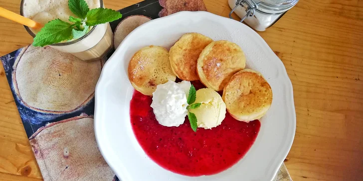 Zažeňte mlsnou: káva,kakao,limonáda nebo lívanečky s ovocem